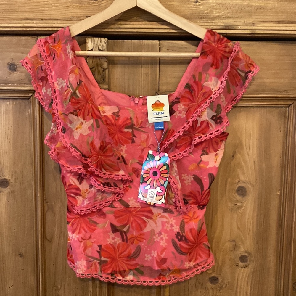 Farm Rio short sleeve top